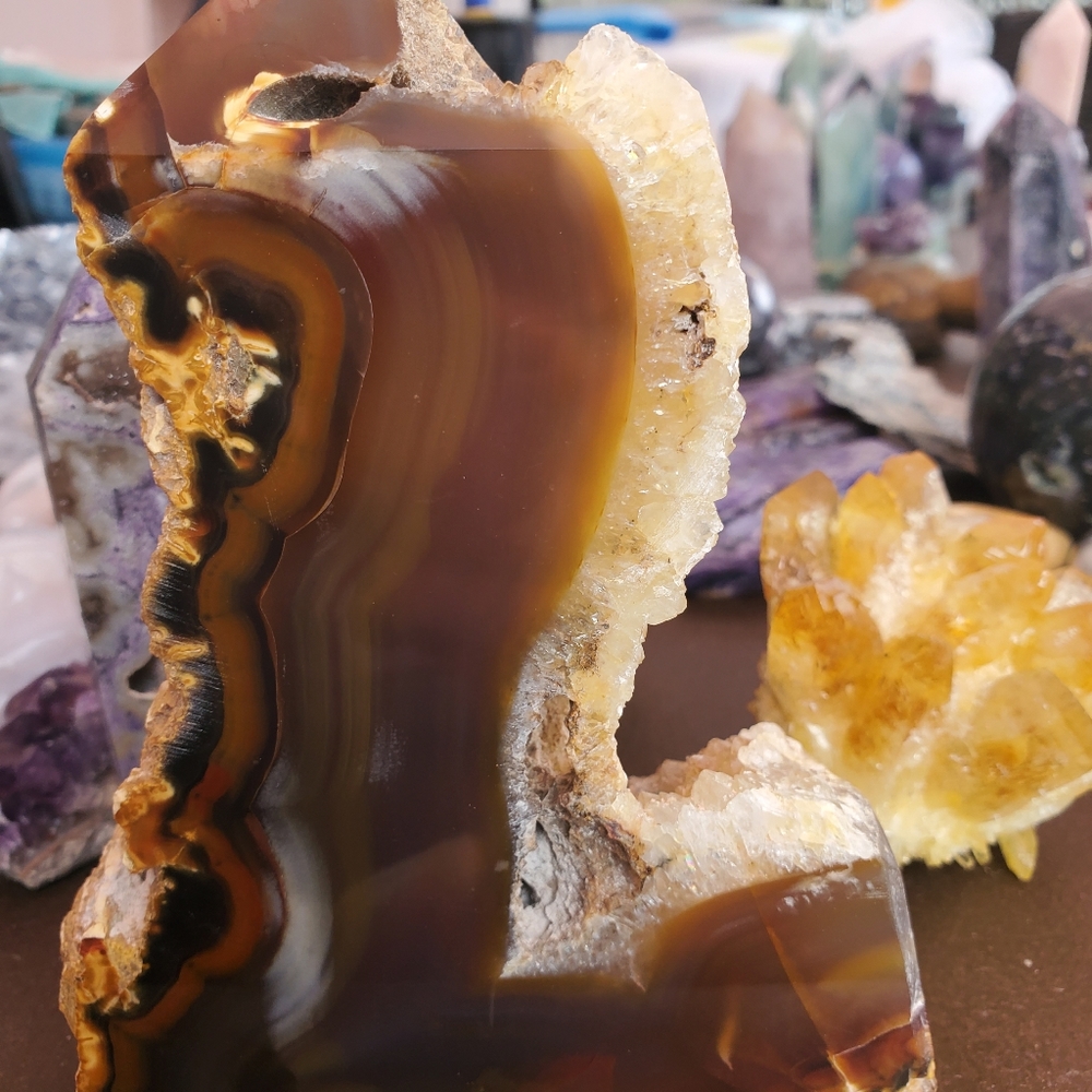Crystal agate tower - Picture 4 of 4